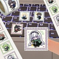 500 Miếng Dán Harry Potter Q Phiên Bản Tem Cuộn Dán Hoạt Hình Dễ Thương Học Viện Ma Thuật Miếng Dán Trang Trí