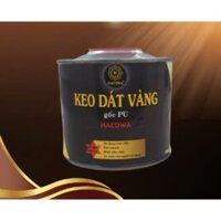 500 ml keo dát vàng gốc PU Hacowa dán vàng trên gỗ, nhựa