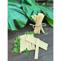 500 ống hút bã mía không bọc màng giấy dùng cho ly uống nước cốc uống nước bình nước nhiều cỡ