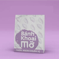 🪻🪻500 Túi Giấy Đựng BÁNH KHOAI MỠ XẾP HÔNG 🪻🪻