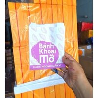 500 Túi giấy size 17 đựng bánh khoai mỡ in sẵn, tiện lợi, vệ sinh