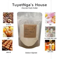 500/1kg Sodium Alginate (natri alginate)cấp thực phẩm tạo đặc-tạo gel