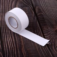 500cm 3.5cm PU Tennis Badminton Squash Racquet Head Protection Tape Sticker - Durable &amp; Long Lasting - White