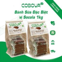 500G - 1000G Bánh Sữa Vị Socola, Bánh Sữa Đặc Sản Ba Vì Thương Hiệu Cobova Milk Con Bò Vàng, Thơm Ngom Hảo Hạng.