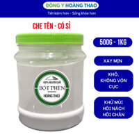 ✅500g-1kg Bột Phèn Chua chưng cất (Phèn phi) nguyên chất handmade chuẩn, mới khử mùi hôi nách, hôi chân