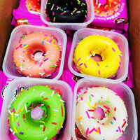 [500g-2kg] 🍩 BÁNH DONUT SOCOLA NHIỀU MÀU, NHIỀU VỊ – PHỦ CỐM CẦU VỒNG