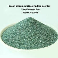 500g Bột mài cacbua Silicon xanh Grit60 ~ 1200 Cát carbon xanh emery cát cho bảng mạch kính đèn phần cứng