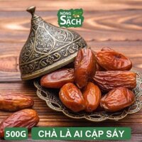 500g Chà là sấy dẻo Ấn Độ, Chà Là Sấy Không Đường Hàng Loại 1 - Thiên Cát