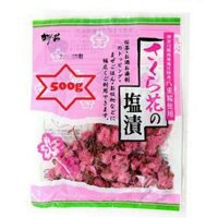 500g HOA ANH ĐÀO MUỐI NHẬT BẢN JAPANESE SALTED CHERRY BLOSSOMS