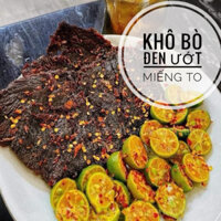 500g Khô Bò Đen Ướt Miếng To