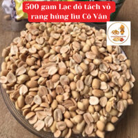 500g Lạc ĐỎ TÁCH VỎ rang húng lìu chính hiệu Cô Vân, thơm giòn siêu ngon - đặc sản Hà Nội