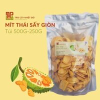 500G Mít sấy giòn loại đặc biệt xuất khẩu - Mít sấy nguyên cánh, giòn rụm, ngọt thanh, healthy