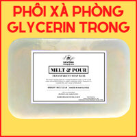 500g Phôi Xà Phòng Glycerin SavonA | SavonA Glycerin Melt & Pour Soap Base 500g
