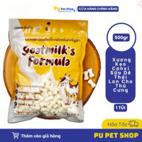 [500G]- Xương Kẹo Canxi Sữa Dê Thái Lan Cho Thú Cưng