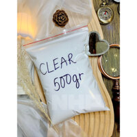 (500gr-1kg) Bột Clear đắp móng dẻo,trong suốt NHP