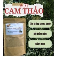 500gr Bột Cam Thảo tắm trắng, tẩy tế bào chết