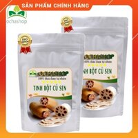 500gr Bột Củ Sen Nguyên Chất [ Màu Hồng Nhạt ] Sản Phẩm Của OChashop