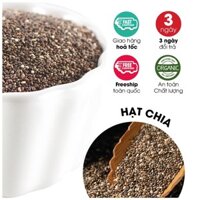 [500gr] Hạt Chia Úc Nhập khẩu chính hãng, giảm cân, làm chậm lão hoá