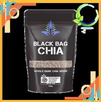 500gr Hạt Chia Úc Túi đen -  Organic Chia Seeds - Hạt chất lượng