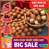 500gr Hạt Macca Sấy Khô Nứt Vỏ - Tặng kèm dụng cụ tách vỏ- Thơm ngon giàu dinh dưỡng || Tây Nguyên 48 Đăk Nông