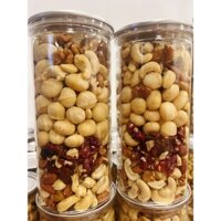 500gr Hạt Mix 5 hạt xịn nhất không hạt bí (ko quả) sấy Mật Ong Vani thơm ngon Hạt vip Loại 1