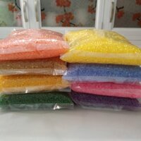 500gr hạt nhựa hình thoi 5mm và 6mm - Nguyên liệu handmade gói lớn