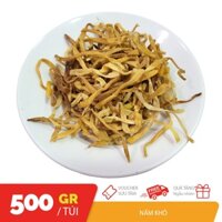 500gr hoa kim châm nấm kim châm khô loại 1