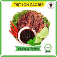 500gr Thịt LỢN ĐEN Gác Bếp Tây Bắc chuẩn vị ,tặng chẩm chéo tương ớt