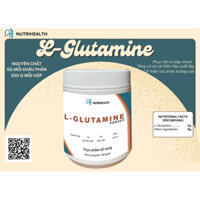 500gram (+/-5%) L-GLUTAMINE NGUYÊN CHẤT (tặng muỗng 2g) TÁI TẠO LẠI CƠ BẮP SAU TẬP LUYỆN (GLUTAMIN)