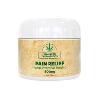 500MG 4 Ounce Hemp Cream for Fast Pain Relief Double The Size and Power of All Arnica Cream Infused with 500 mg of Hemp Oil for Pain Relief of Knee...