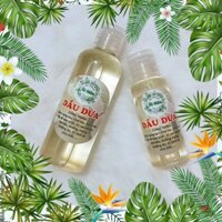 500ml - 1lít , DẦU DỪA - DẦU GẤC - DẦU OLIVE HANDMADE