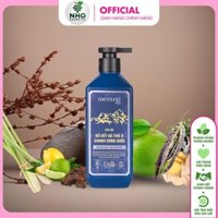 [500ml] Dầu Gội thảo dược Nam Nung xanh dương ngăn ngừa gàu, rụng, giúp tóc chắc khỏe, suôn mượt