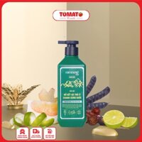 [500ml] - Dầu gội thảo dược Nam Nung xanh lá hỗ trợ giảm rụng, giúp tóc chắc khỏe kiềm dầu cho tóc nhanh bết