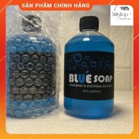 (500ml) Dung dịch tạo bọt Blue Soap siêu đặc lau chùi mực phun xăm