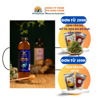 500ml Mật ong hoa cà phê Pơ lang Farm (mật ong nguyên chất) - coffee blossom honey bee - organic honey bee