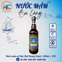 500ml nước mắm cốt cá thu đặc biệt Thanh Hoá