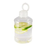 500ml Sáng Tạo Di Động Internet Người Nổi Tiếng Mini Trà Sữa Xô Nhựa Nước Giải Khát Thùng Dùng Một Lần Nước Ép