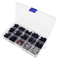 500Pcs M3 M4 Rc Car Repair Tool Set Screws Box Set For SCx10 TRX4 1/10 HSP Remote Control RC Car Parts