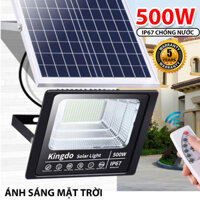 500W đèn led năng lượng mặt trời đèn led IP67 ngoài trời không thấm nước pin năng lượng mặt trời solar light