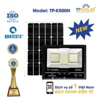 [500W] Đèn pha 3 chóa năng lượng mặt trời TP Solar Công suất 500W TP-K500N
