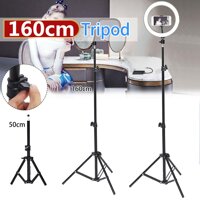 50/160 Cm-Chân Đế Tripod Điện Thoại Cho Live Stream Trang Điểm Auminum Hợp Kim