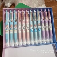[5019] 12 cây Bút máy bấm xóa được ,bút mực bấm tẩy được