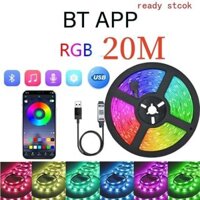 5050 2835 3535 Đèn LED dải Bluetooth USB SMD 5V RGB Đèn LED ruy băng Đèn linh hoạt để trang trí phòng TV BackLight Diode Tape có sẵn N * Q