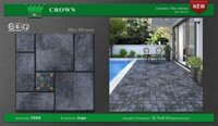 50*50 CRS58 Gạch men lát sân vườn Ceravi (T=6V=1.5M)
