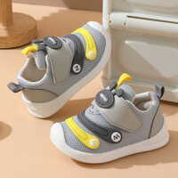 5072 Người Khen ngợi Giày Bé Nam Xuân Thu 0-1-3 Đế Mềm Chống Trơn Trượt Thoáng Khí Sâu Bướm Tập Đi Nữ Bé Bé Giày