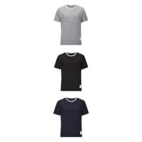 508n Thom Browne Short Sleeve Shirt Trendy Brand T-shirt Summer Cotton round Neck Loose and Simple Top