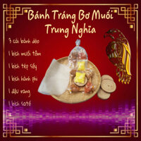 [50Bich]Bánh Tráng Bơ Cuốn Muối .Trung Nghĩa