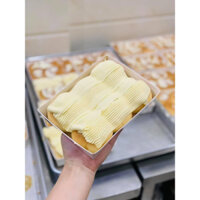 50c Hộp giấy nắp trong chữ nhật Cl1317 đựng bánh su kem, bánh ngọt các loại - bánh after you Thái Lan