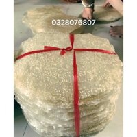 50Cái/ràng Bánh Tráng Gạo Mè Trắng nhúng nước tráng thủ công.