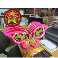 [50cm] Lồng Đèn Truyền Thống Hình Con Bướm Thần Tiên Trang Trí Trung Thu Rước Đèn Đón Trăng Rằm Mẫu Mới 2024